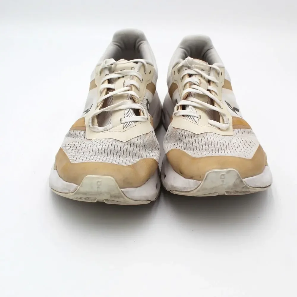 On Cloud Cloudpulse Mens 11 White Cream Gym Sneakers Walking Athletic Shoes
